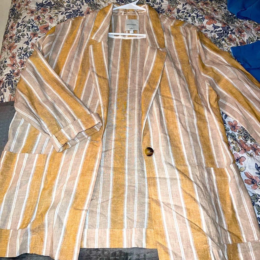 Striped blazer